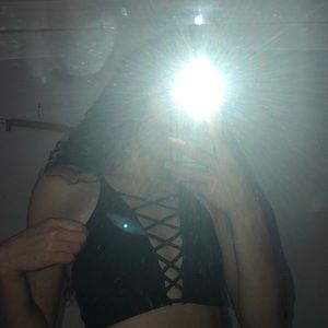 Victoria Secret black strappy brelette